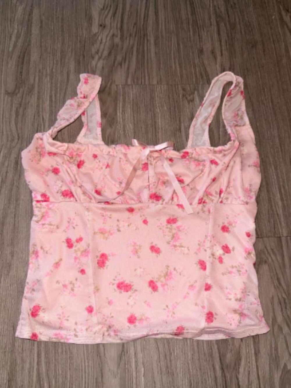 Pink Rose Blouse Size Small